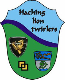 Logo Haching Lion Twirlers
